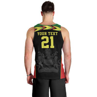 Malawi Cricket Custom Men Tank Top Malawi Chevron Pattern - Wonder Print Shop