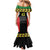 Malawi Cricket Custom Mermaid Dress Malawi Chevron Pattern - Wonder Print Shop