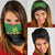 Malawi Cricket Custom Neck Gaiter Malawi Chevron Pattern - Wonder Print Shop