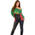 Malawi Cricket Custom Off Shoulder Sweater Malawi Chevron Pattern - Wonder Print Shop
