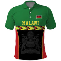 Malawi Cricket Custom Polo Shirt Malawi Chevron Pattern - Wonder Print Shop