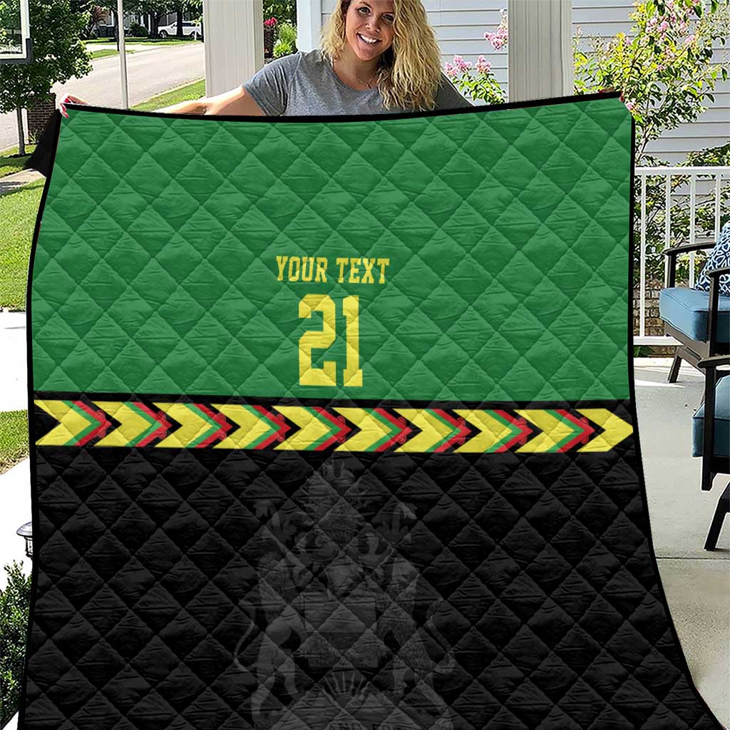 Malawi Cricket Custom Quilt Malawi Chevron Pattern - Wonder Print Shop