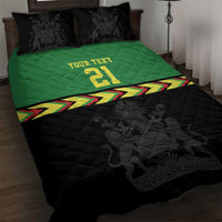 Malawi Cricket Custom Quilt Bed Set Malawi Chevron Pattern - Wonder Print Shop