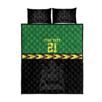 Malawi Cricket Custom Quilt Bed Set Malawi Chevron Pattern - Wonder Print Shop