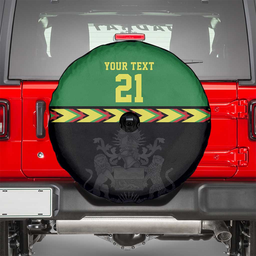 Malawi Cricket Custom Spare Tire Cover Malawi Chevron Pattern - Wonder Print Shop