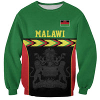 Malawi Cricket Custom Sweatshirt Malawi Chevron Pattern - Wonder Print Shop
