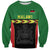 Malawi Cricket Custom Sweatshirt Malawi Chevron Pattern - Wonder Print Shop