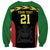 Malawi Cricket Custom Sweatshirt Malawi Chevron Pattern - Wonder Print Shop