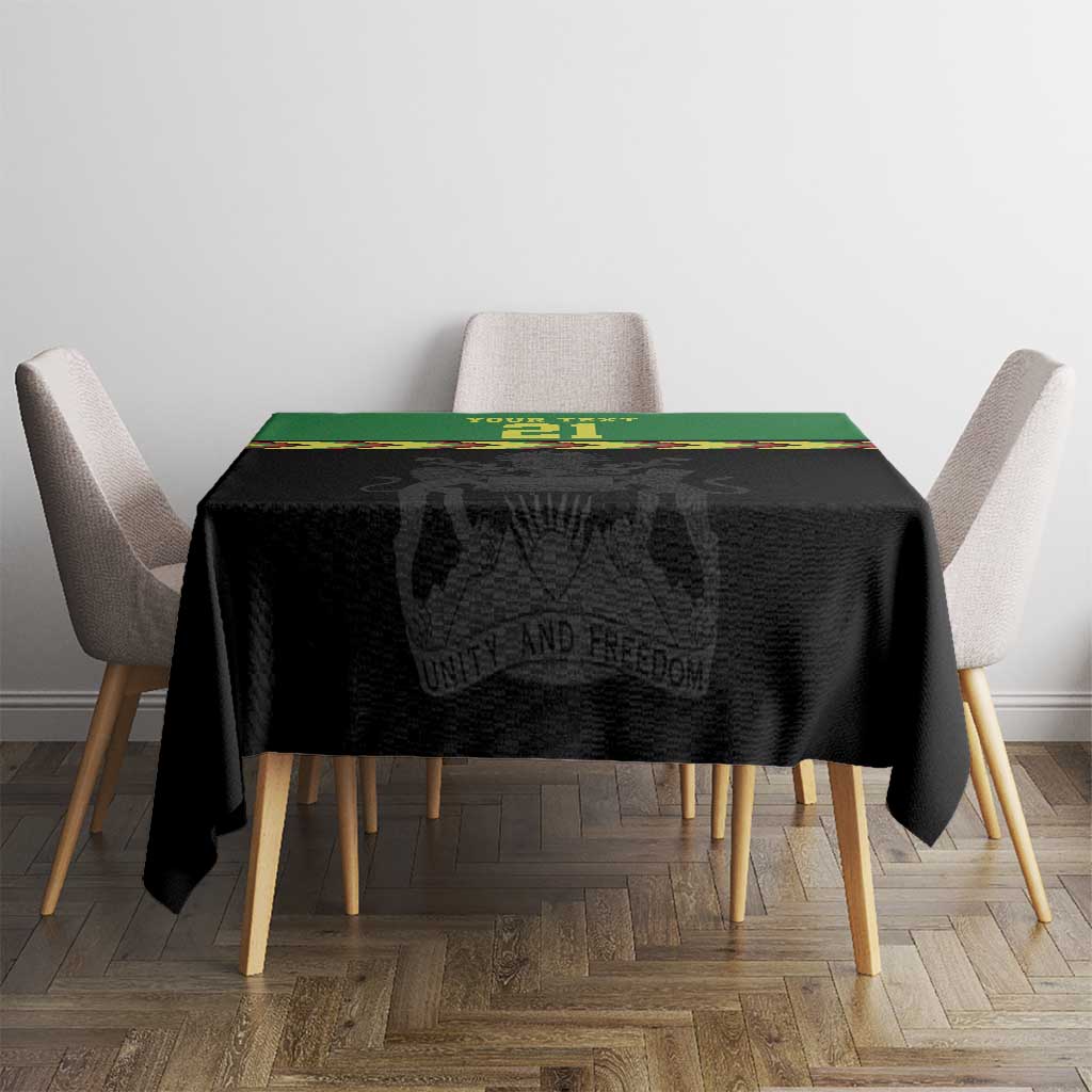 Malawi Cricket Custom Tablecloth Malawi Chevron Pattern - Wonder Print Shop