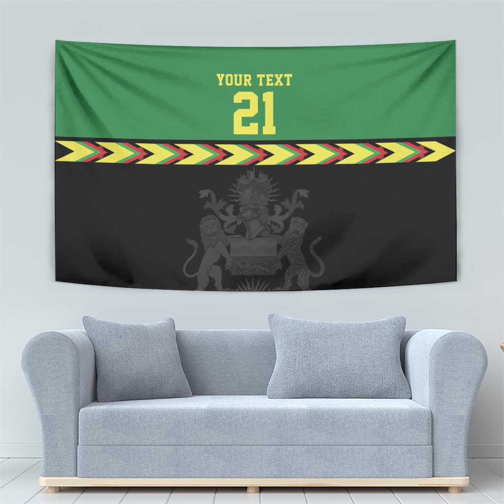 Malawi Cricket Custom Tapestry Malawi Chevron Pattern - Wonder Print Shop