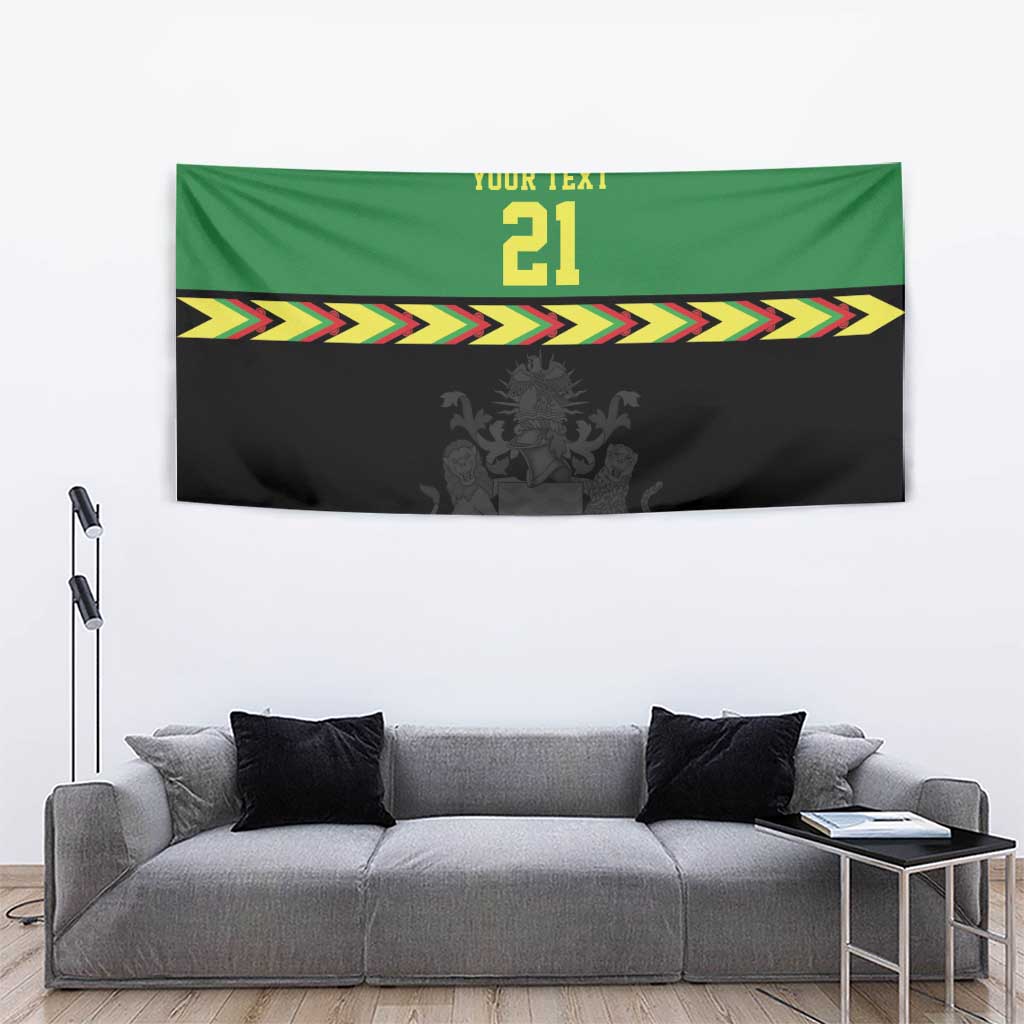 Malawi Cricket Custom Tapestry Malawi Chevron Pattern - Wonder Print Shop