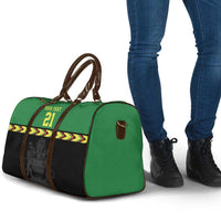 Malawi Cricket Custom Travel Bag Malawi Chevron Pattern - Wonder Print Shop