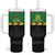 Malawi Cricket Custom Tumbler With Handle Malawi Chevron Pattern - Wonder Print Shop