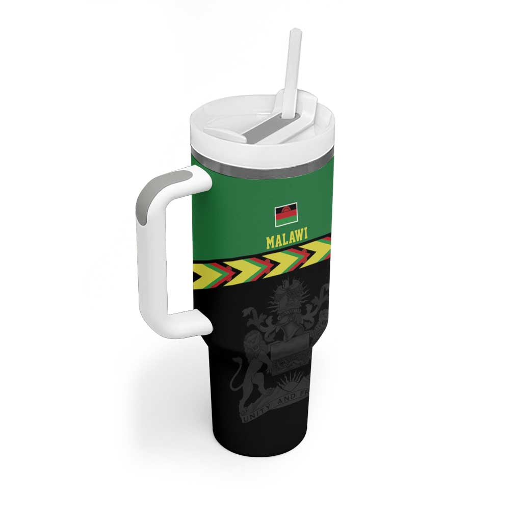 Malawi Cricket Custom Tumbler With Handle Malawi Chevron Pattern - Wonder Print Shop