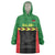 Malawi Cricket Custom Wearable Blanket Hoodie Malawi Chevron Pattern - Wonder Print Shop
