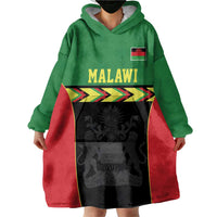 Malawi Cricket Custom Wearable Blanket Hoodie Malawi Chevron Pattern - Wonder Print Shop