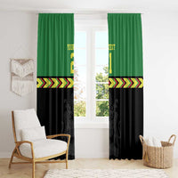 Malawi Cricket Custom Window Curtain Malawi Chevron Pattern - Wonder Print Shop