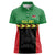 Malawi Cricket Custom Women Polo Shirt Malawi Chevron Pattern - Wonder Print Shop