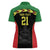 Malawi Cricket Custom Women Polo Shirt Malawi Chevron Pattern - Wonder Print Shop