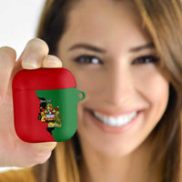 Malawi Flag Map AirPods Case Simple Malawi Emblem Coat of Arms - Wonder Print Shop