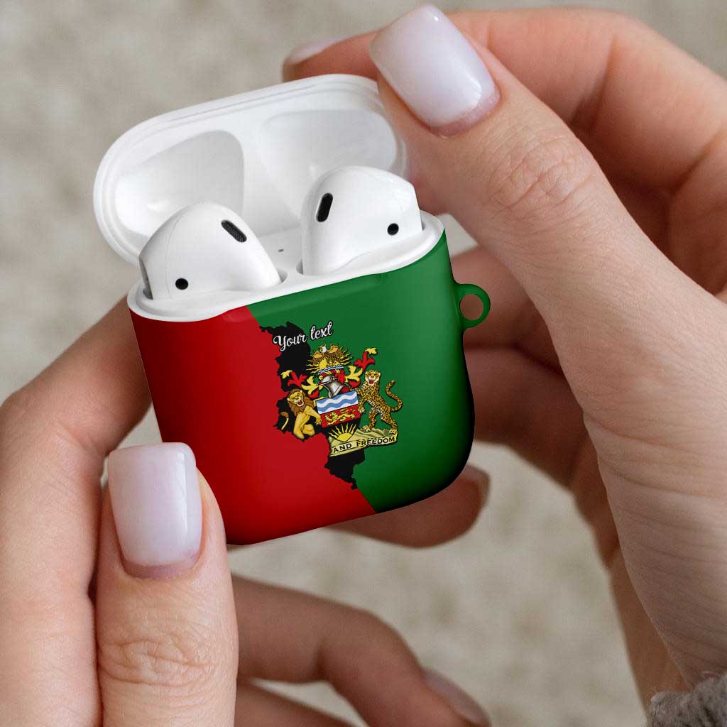 Malawi Flag Map AirPods Case Simple Malawi Emblem Coat of Arms - Wonder Print Shop