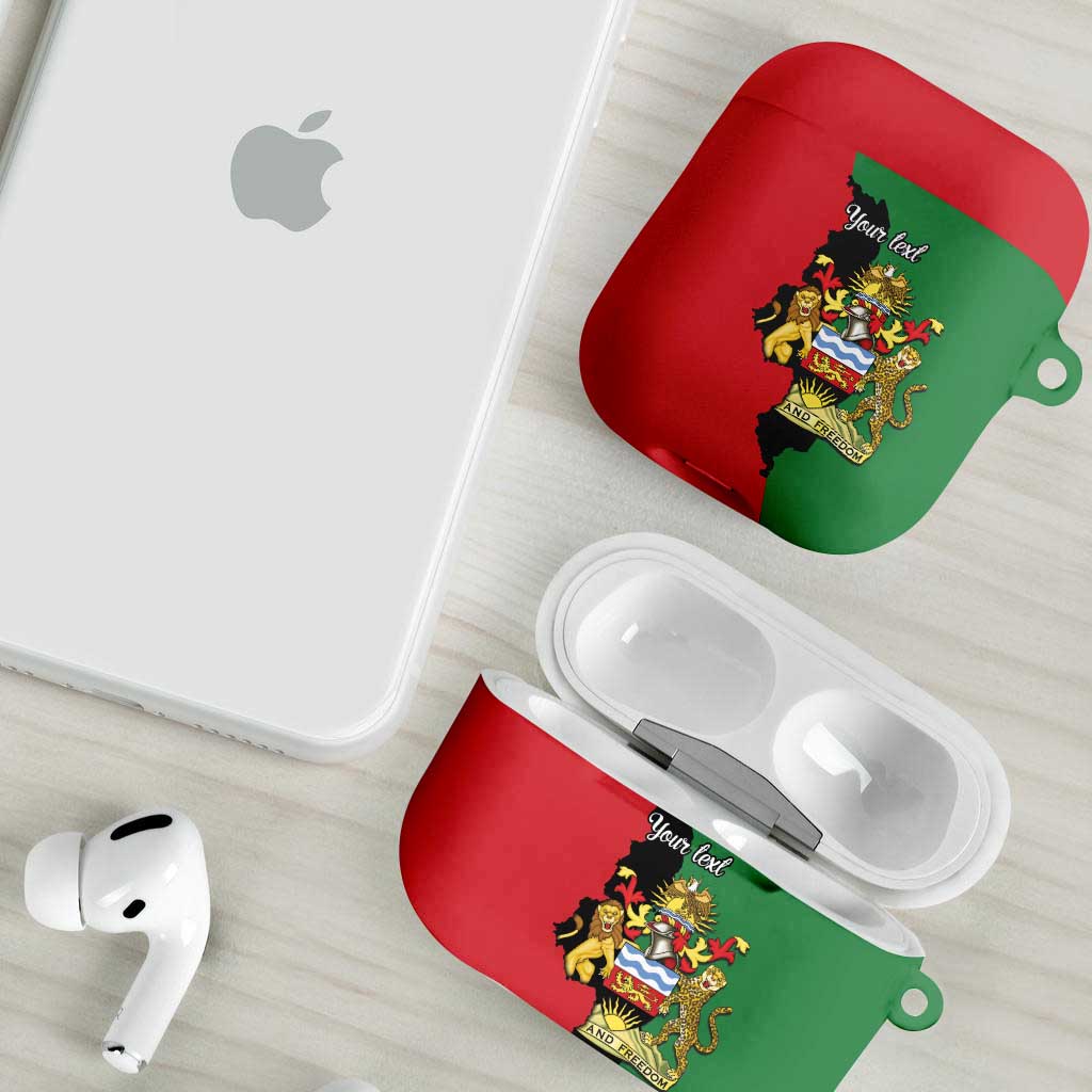 Malawi Flag Map AirPods Case Simple Malawi Emblem Coat of Arms - Wonder Print Shop
