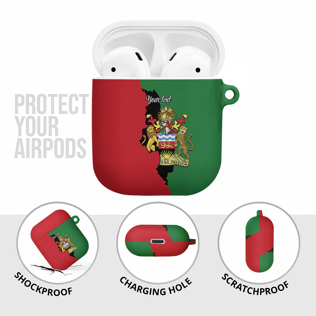 Malawi Flag Map AirPods Case Simple Malawi Emblem Coat of Arms - Wonder Print Shop