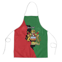 Malawi Flag Map Apron Simple Malawi Emblem Coat of Arms - Wonder Print Shop
