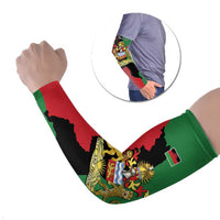 Malawi Flag Map Arm Sleeves Simple Malawi Emblem Coat of Arms - Wonder Print Shop