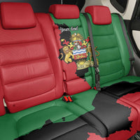 Malawi Flag Map Back Car Seat Cover Simple Malawi Emblem Coat of Arms - Wonder Print Shop