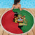 Malawi Flag Map Beach Blanket Simple Malawi Emblem Coat of Arms - Wonder Print Shop