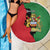 Malawi Flag Map Beach Blanket Simple Malawi Emblem Coat of Arms - Wonder Print Shop
