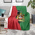 Malawi Flag Map Blanket Simple Malawi Emblem Coat of Arms - Wonder Print Shop