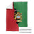 Malawi Flag Map Blanket Simple Malawi Emblem Coat of Arms - Wonder Print Shop