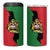 Malawi Flag Map 4 in 1 Can Cooler Tumbler Simple Malawi Emblem Coat of Arms - Wonder Print Shop