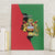 Malawi Flag Map Canvas Wall Art Simple Malawi Emblem Coat of Arms - Wonder Print Shop