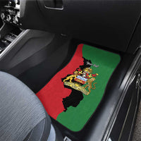 Malawi Flag Map Car Mats Simple Malawi Emblem Coat of Arms - Wonder Print Shop