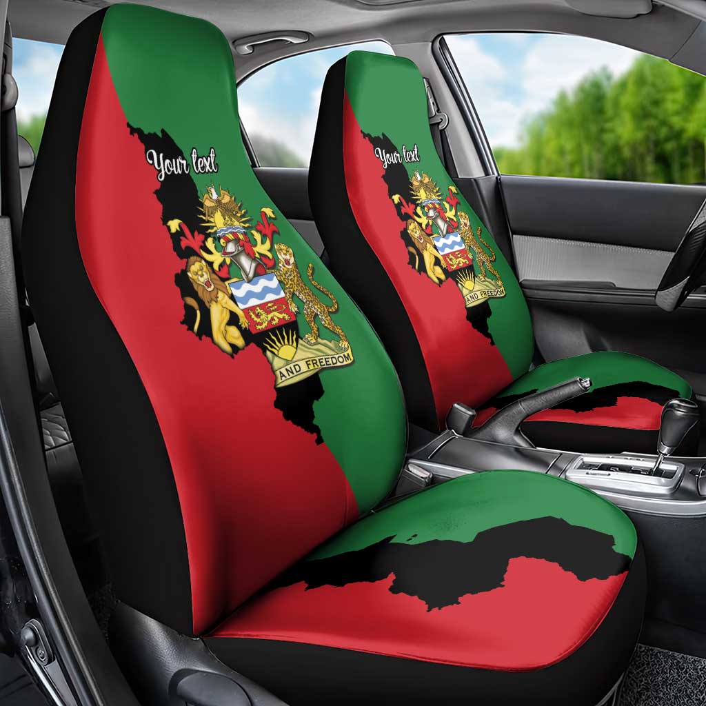 Malawi Flag Map Car Seat Cover Simple Malawi Emblem Coat of Arms - Wonder Print Shop