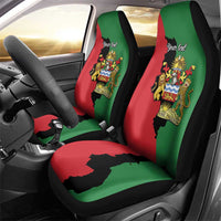 Malawi Flag Map Car Seat Cover Simple Malawi Emblem Coat of Arms - Wonder Print Shop