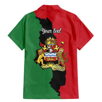 Malawi Flag Map Family Matching Mermaid Dress and Hawaiian Shirt Simple Malawi Emblem Coat of Arms - Wonder Print Shop