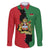 Malawi Flag Map Family Matching Puletasi and Hawaiian Shirt Simple Malawi Emblem Coat of Arms - Wonder Print Shop