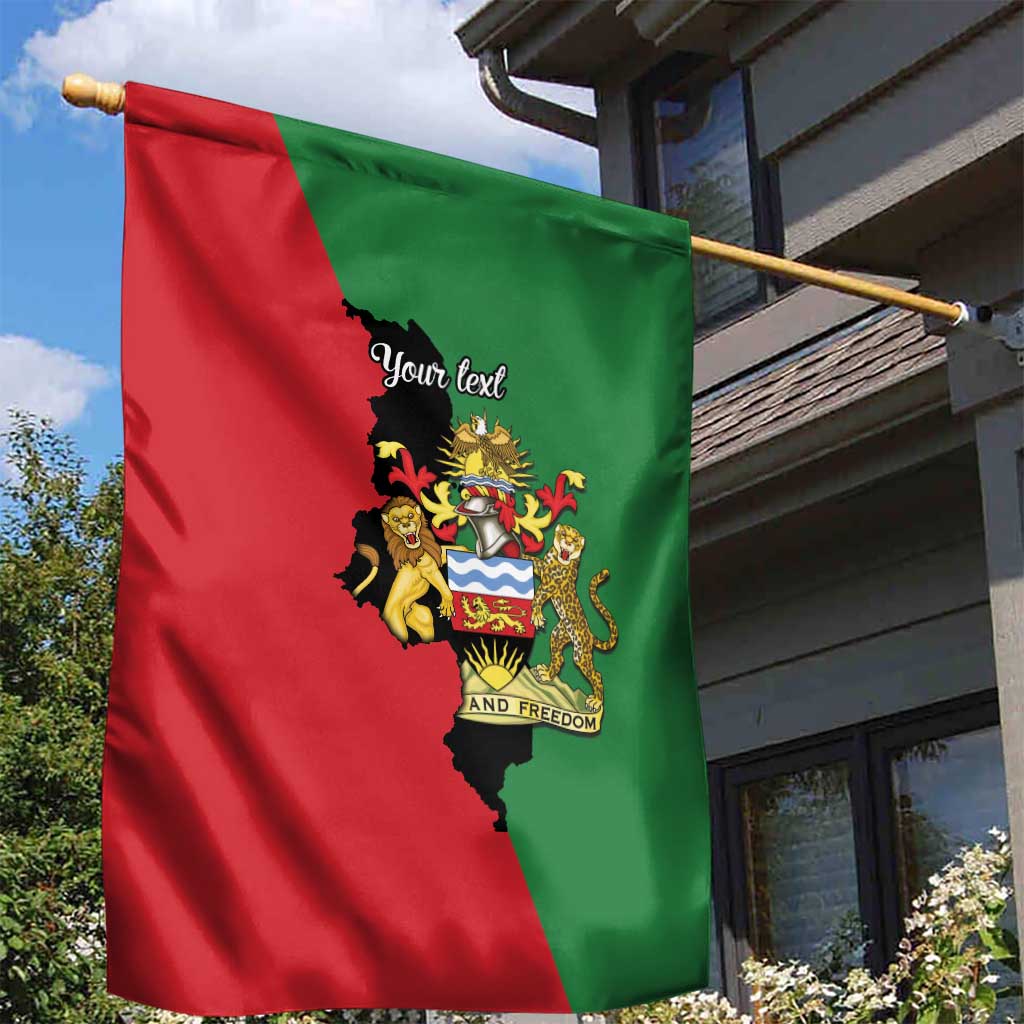 Malawi Flag Map Garden Flag Simple Malawi Emblem Coat of Arms - Wonder Print Shop