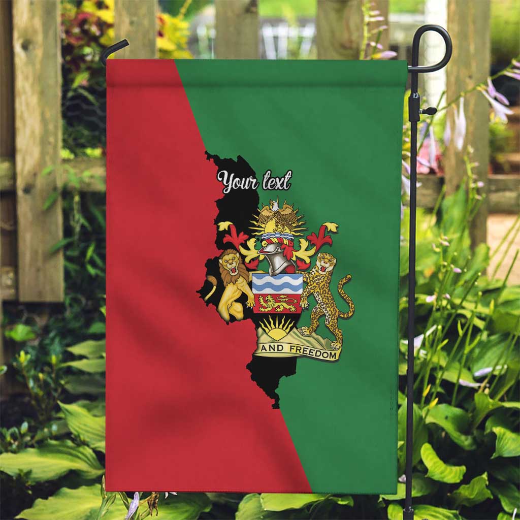 Malawi Flag Map Garden Flag Simple Malawi Emblem Coat of Arms - Wonder Print Shop