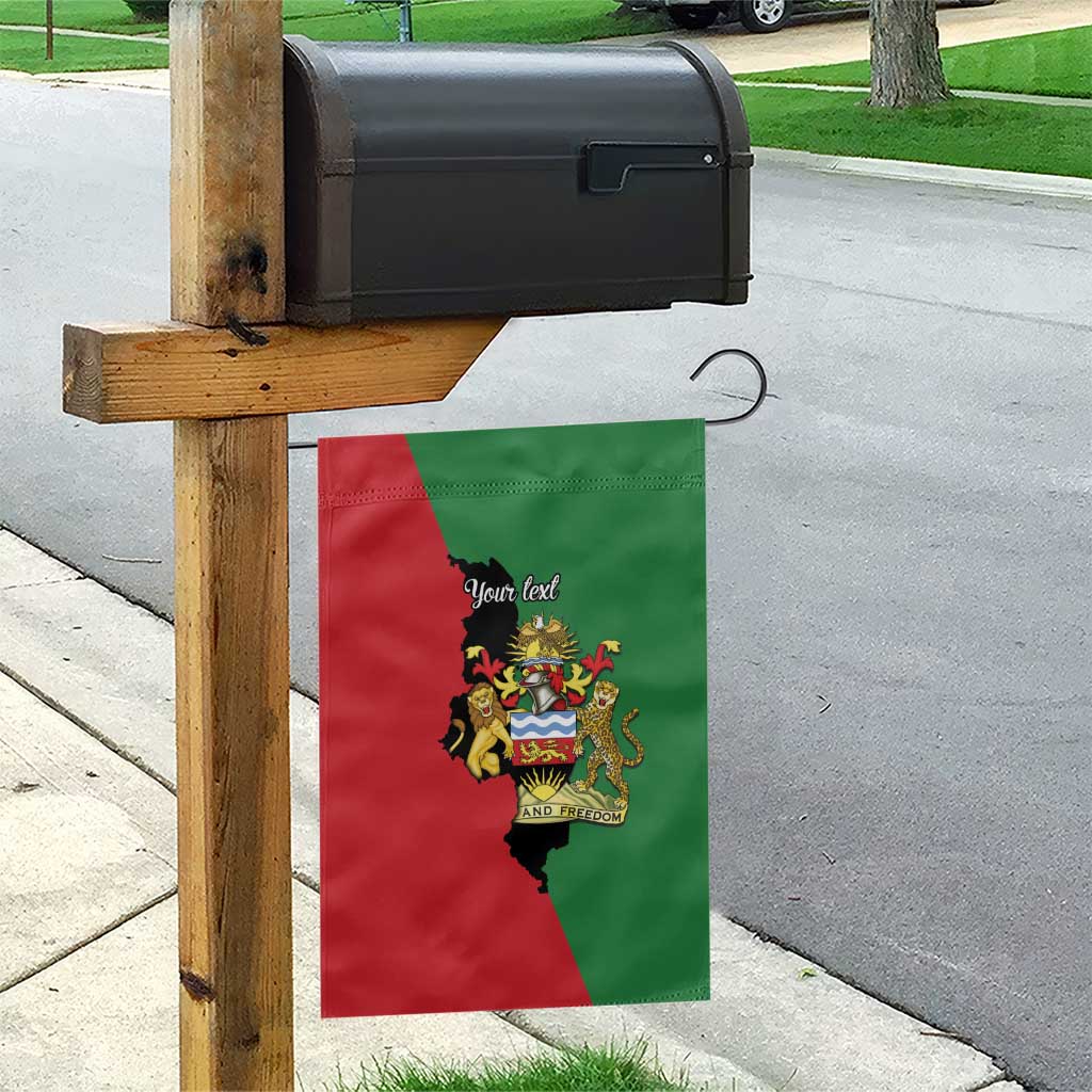 Malawi Flag Map Garden Flag Simple Malawi Emblem Coat of Arms - Wonder Print Shop