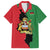 Malawi Flag Map Hawaiian Shirt Simple Malawi Emblem Coat of Arms - Wonder Print Shop