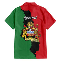 Malawi Flag Map Hawaiian Shirt Simple Malawi Emblem Coat of Arms - Wonder Print Shop