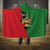 Malawi Flag Map Hooded Blanket Simple Malawi Emblem Coat of Arms - Wonder Print Shop