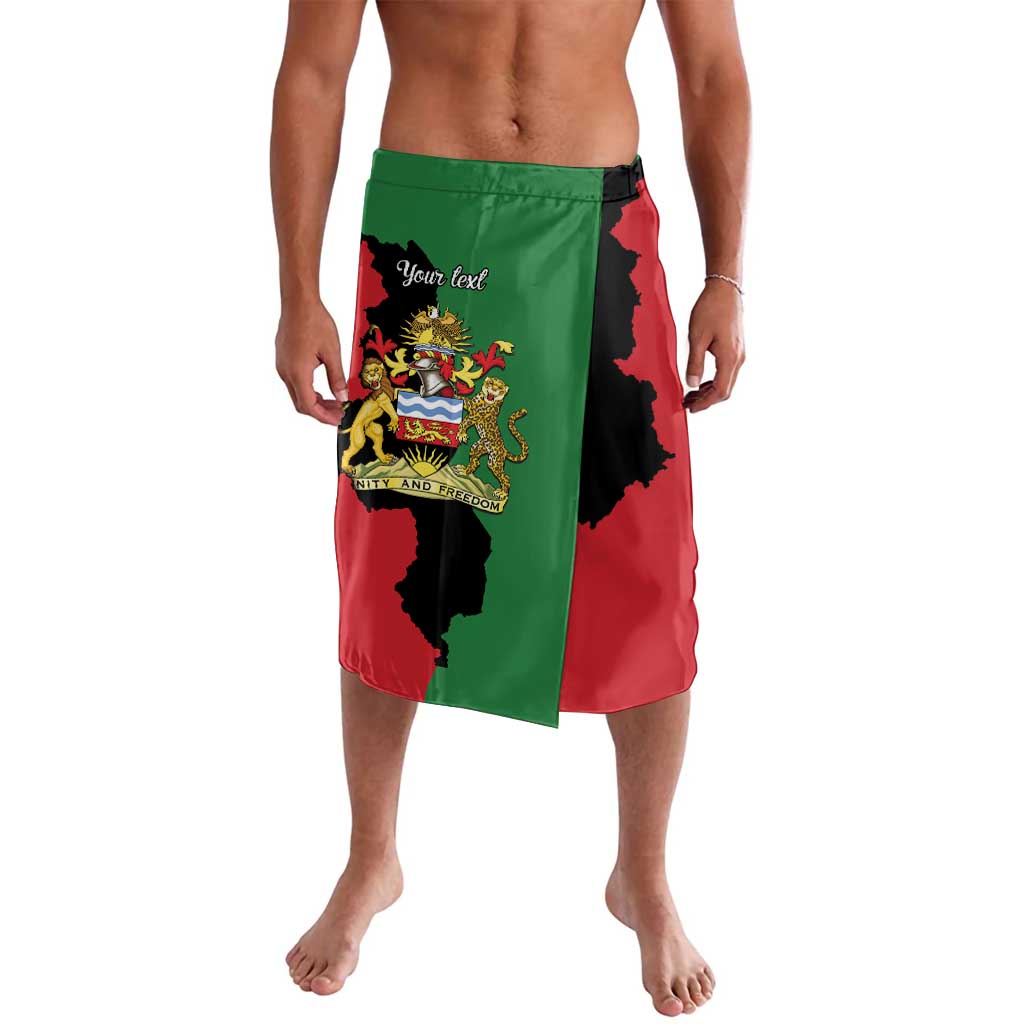 Malawi Flag Map Lavalava Simple Malawi Emblem Coat of Arms - Wonder Print Shop