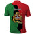 Malawi Flag Map Polo Shirt Simple Malawi Emblem Coat of Arms - Wonder Print Shop