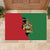 Malawi Flag Map Rubber Doormat Simple Malawi Emblem Coat of Arms - Wonder Print Shop